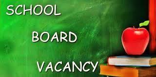 School Board Member Vacancy